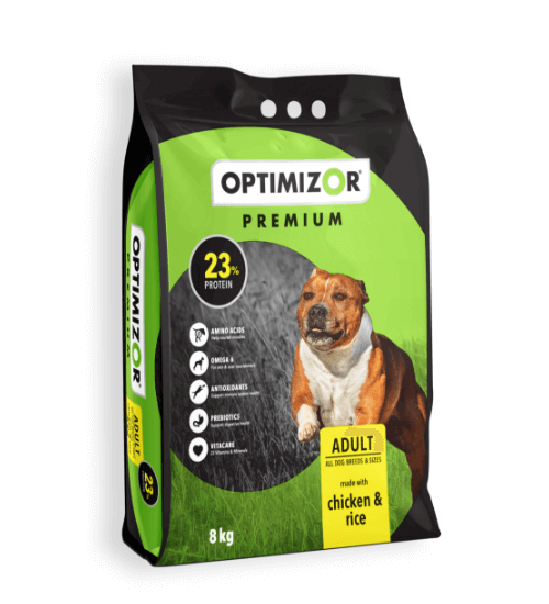 Petchoww-Optimizor Adult Chicken and Rice (23% Rcp)