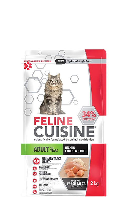 Petchoww/Feline Cuisine Adult Chicken and Rice