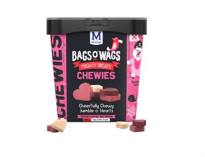 Petchoww-Montego Bags O' Wags Hearts Mix - 500g