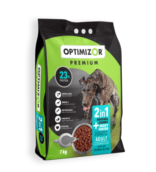 Petchoww-Optimzor Adult 2in1 Gravy Coated